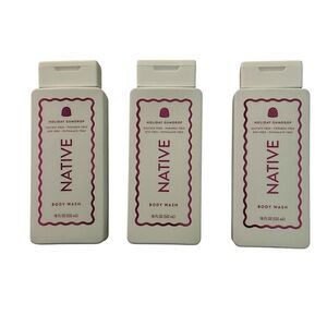 Native Limited Edition Holiday Gumdrop Body Wash, 18 fl oz Lot Of 3